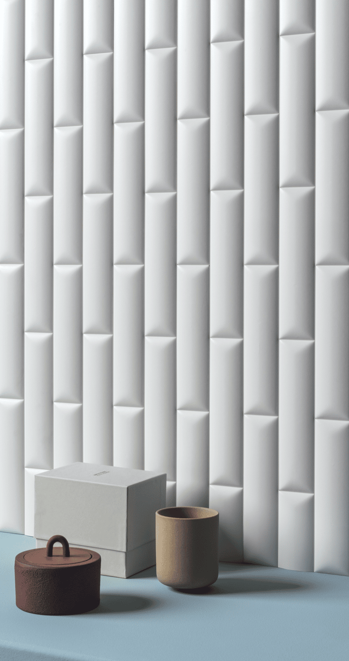 Carrelage série Douceur - Bianco 5x20