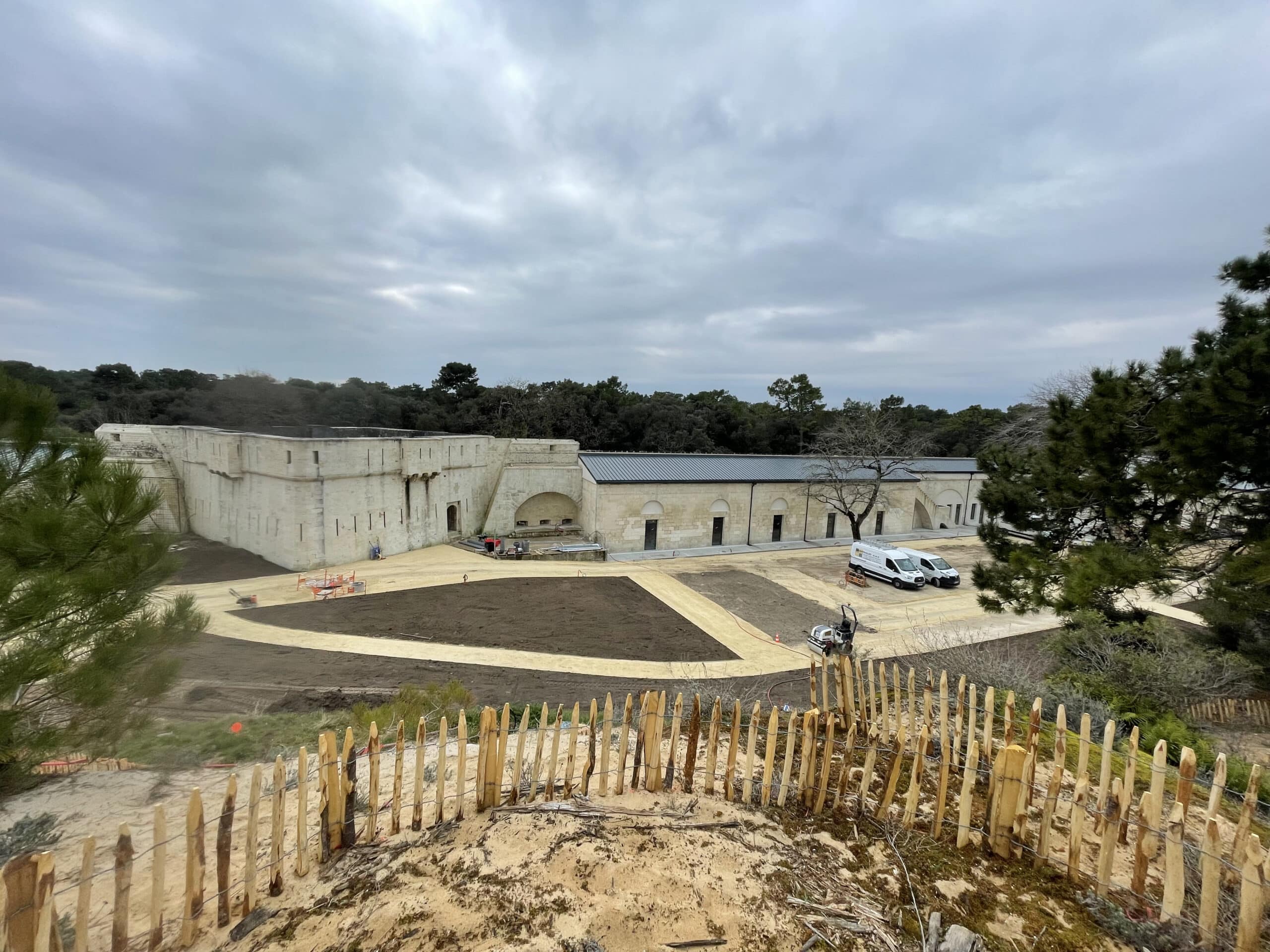 Rénovation du fameux et historique Fort des Saumonards à Boyardville en 2022 !