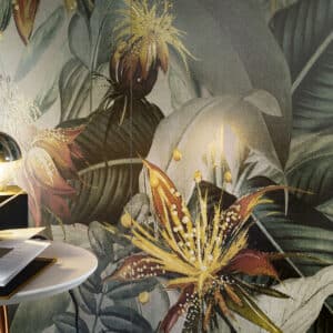 Carrelage décor série Passion florale - Ibis 60x120 Charente Maritime